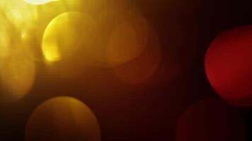 Abstract Gold And Red Bokeh Backgrounds Creating a Warm Festive Glow video