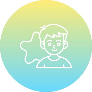 Star User Sharp Creative Design Object vector