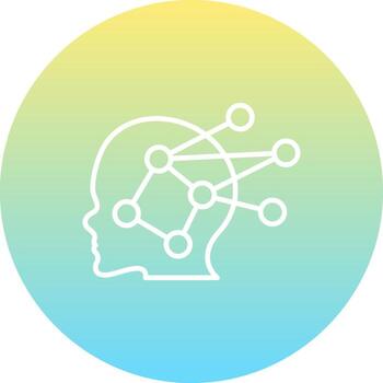 Neural Network Minimal Creative Graphic Asset vector