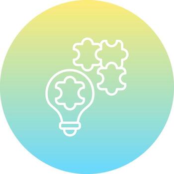 Problem Solving Consistent Modern Design Symbol vector