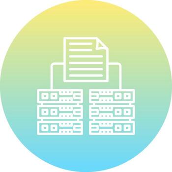 Redundancy Streamlined Visual Branding Symbol vector