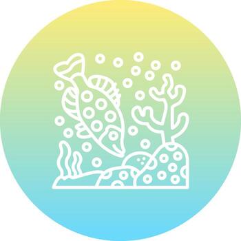 White Crappie Sharp User Interface Sketch vector