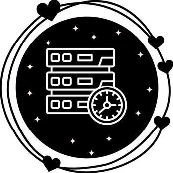 Server Traffic Versatile User Interface Symbol vector