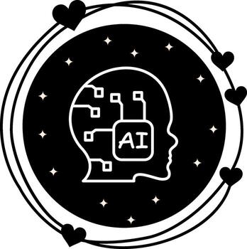 AI Model Functional User Interface Graphic vector