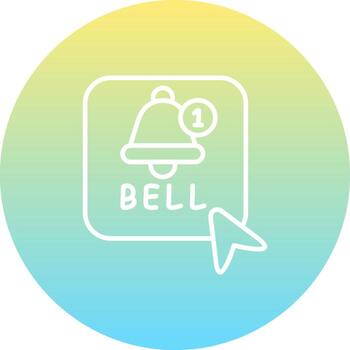 Bell Sharp Creative Design Object vector