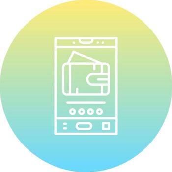 Digital Wallet Sharp Creative Design Object vector