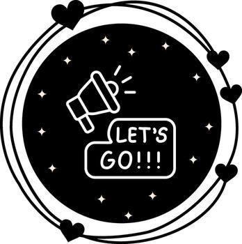 Lets Go Innovative User Experience Asset vector