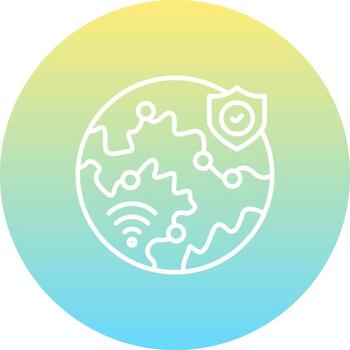 global red escaneado optimizado usuario experiencia activo vector