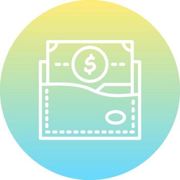 Nauru Wallet Functional User Experience Mark vector