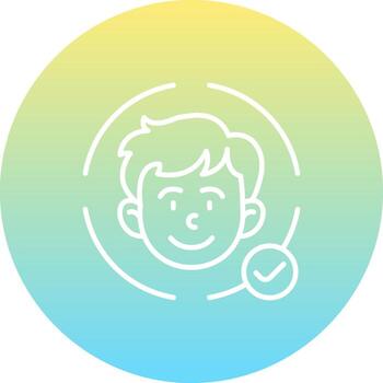 Image Recognition Optimized User Experience Asset vector