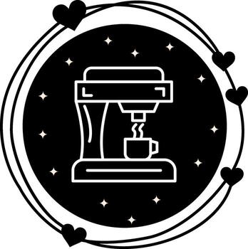 Coffee Maker Optimized Mobile App Layout vector