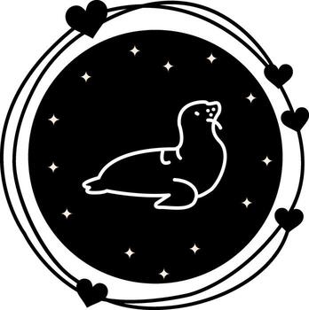 Seal Professional Branding Design Layout vector