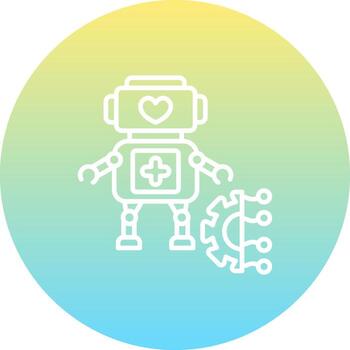 Robot Functional User Experience Mark vector