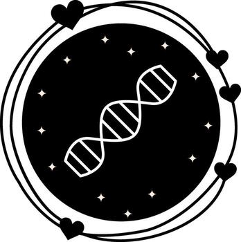 DNA Structure High Impact Visual Element vector