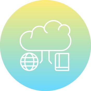 Hybrid Cloud Adaptive Design Layout vector
