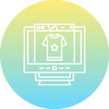 Ecommerce Professional Digital Graphic Shape vector