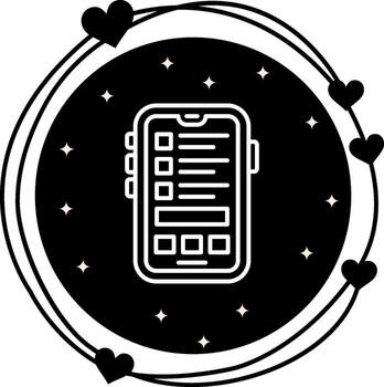 Checklist Distinctive Creative Design Form vector