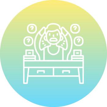 Forgetful Unique Visual Graphic Sketch vector