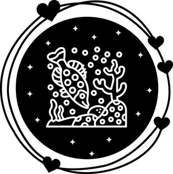 White Crappie Elegant User Interface Feature vector