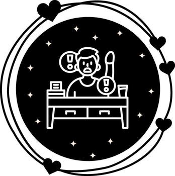 Interruption Dynamic Digital Graphic Feature vector