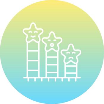 Poll Results Structured Graphic Layout vector