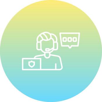 Help Center Sharp Digital Graphic Layout vector