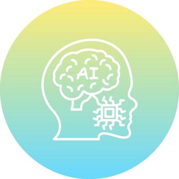 Ai Brain Adaptive Design Layout vector