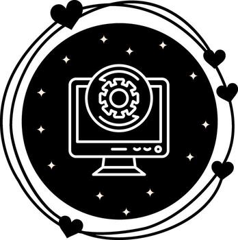 Software Update Dynamic Digital Graphic Feature vector