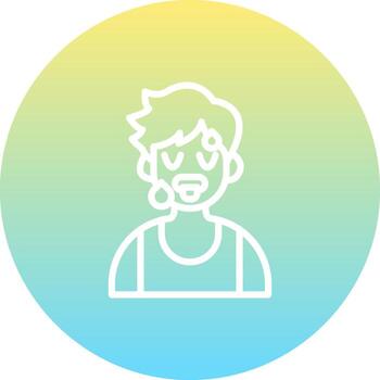 Hot Boy Sharp Creative Design Object vector