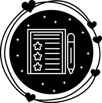 Feedback Summary Unique Modern Design Form vector