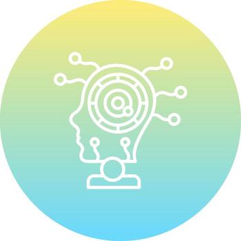 Robot Layered Product Design Layout vector