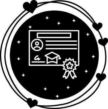 Certificate Elegant User Interface Feature vector