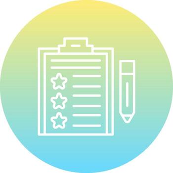 Review Summary Consistent Product Graphic Symbol vector