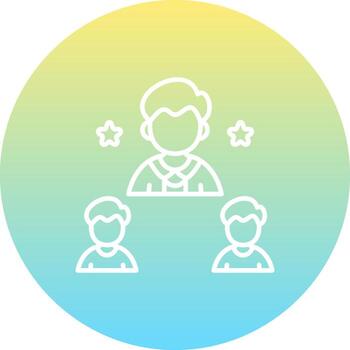 Guías dinámica marca gráfico símbolo vector