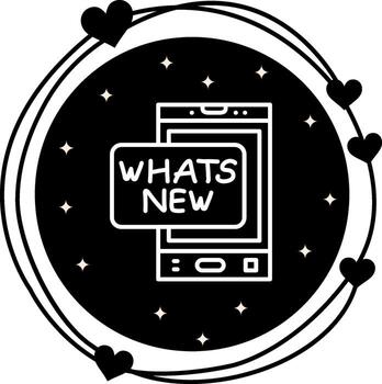 Whats New Custom User Interface Design vector