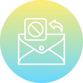 Email Ban Elegant Branding Design Feature vector