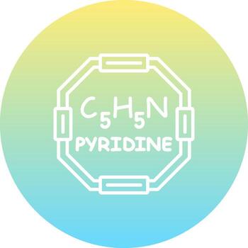 Pyridine Custom User Interface Layout vector