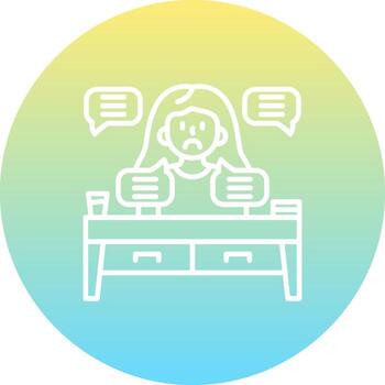 Talkative Advanced Web Graphic Symbol vector