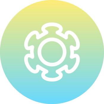 Setting Consistent Modern Design Symbol vector