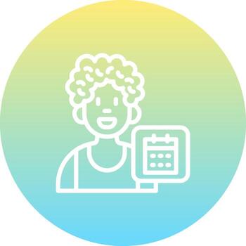 User Calendar Distinctive Web Graphic Element vector