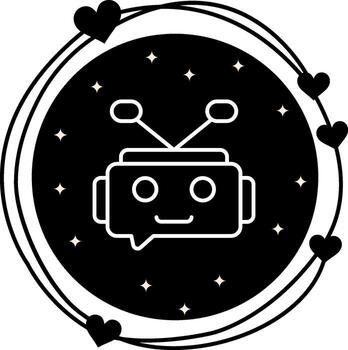 Message Stylish Visual Interface Mark vector