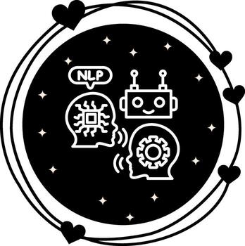 nlp robot mente compacto usuario interfaz elemento vector