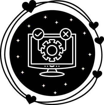 Software Testing Creative Design Element vector