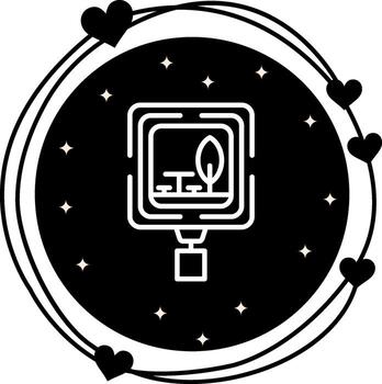 Rest Area Sharp Creative Art Layout vector