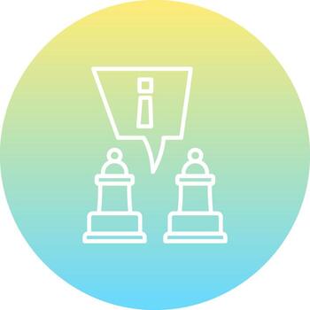 Checkmate Chess Balanced User Interface Element vector