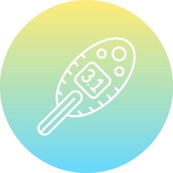 Infant Thermometer Sharp Creative Design Object vector