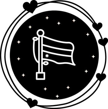 bandera nauru equilibrado usuario interfaz activo vector