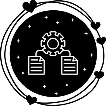 Data Integration Dynamic Flat Design Layout vector