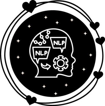 nlp en capas creativo activo vector