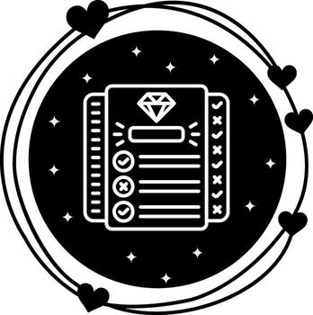 Subscription Elegant Abstract Graphic Form vector